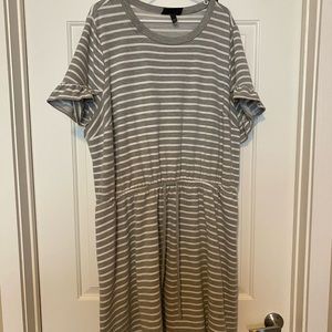 cute stripey casual dress🖤